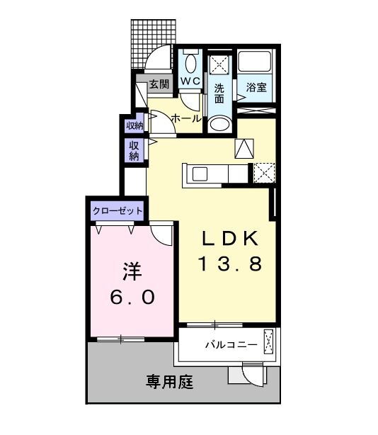 福岡県直方市新町１ 直方駅 1LDK アパート 賃貸物件詳細