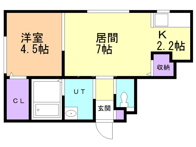 北海道札幌市豊平区月寒東二条１１ 福住駅 1LDK マンション 賃貸物件詳細