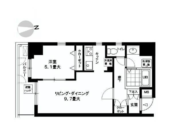 東京都千代田区東神田３ 浅草橋駅 1LDK マンション 賃貸物件詳細