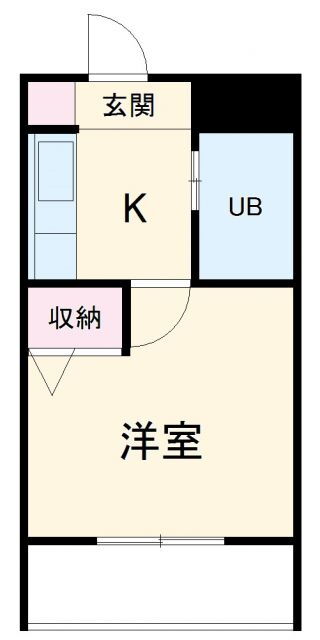 埼玉県さいたま市中央区下落合２ 与野駅 1K マンション 賃貸物件詳細
