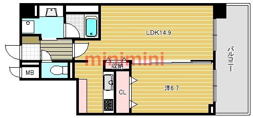 大阪府茨木市西駅前町 茨木駅 1LDK マンション 賃貸物件詳細