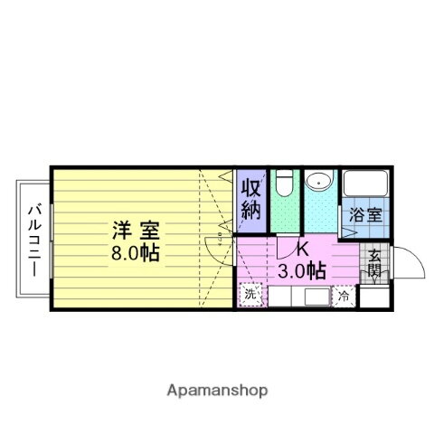 宮城県仙台市宮城野区高砂１ 陸前高砂駅 1K アパート 賃貸物件詳細