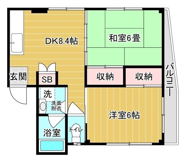 東京都葛飾区堀切８ 綾瀬駅 2DK マンション 賃貸物件詳細