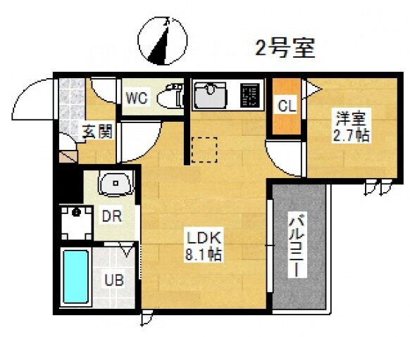 広島県広島市佐伯区美の里１ 楽々園駅 1LDK アパート 賃貸物件詳細