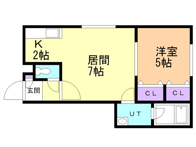 北海道札幌市東区北十三条東６ 東区役所前駅 1LDK アパート 賃貸物件詳細
