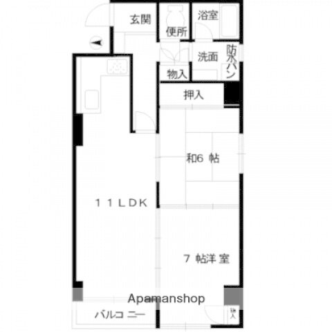 広島県広島市中区十日市町１ 十日市町駅 2LDK マンション 賃貸物件詳細