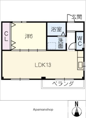 愛知県名古屋市守山区小幡中３ 小幡駅 1LDK アパート 賃貸物件詳細