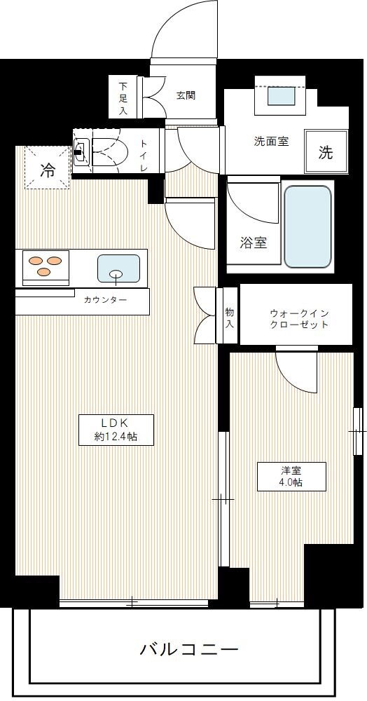 ミルーナヒルズ柏 5階 1LDK 賃貸物件詳細