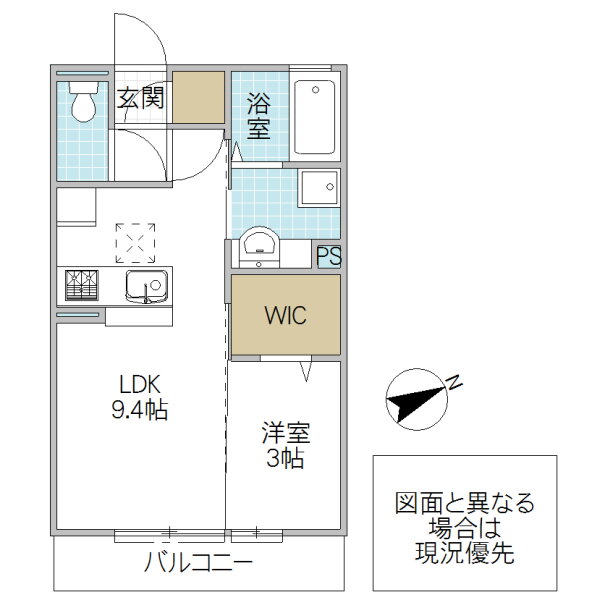 茨城県水戸市平須町 水戸駅 1LDK アパート 賃貸物件詳細
