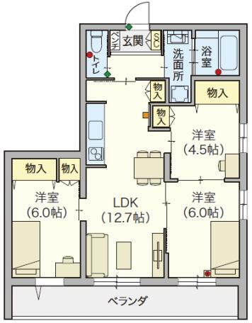 東京都板橋区東新町１ ときわ台駅 3LDK マンション 賃貸物件詳細