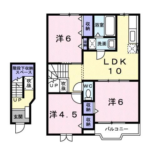 岡山県岡山市北区今保 庭瀬駅 3LDK アパート 賃貸物件詳細