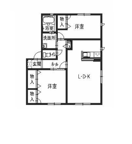 兵庫県姫路市野里 野里駅 2LDK アパート 賃貸物件詳細