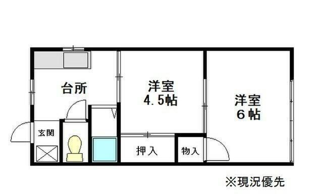 神奈川県川崎市川崎区小田６ 小田栄駅 2K アパート 賃貸物件詳細