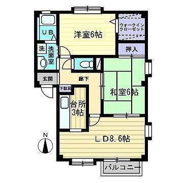 愛媛県伊予郡砥部町高尾田 北伊予駅 2LDK アパート 賃貸物件詳細