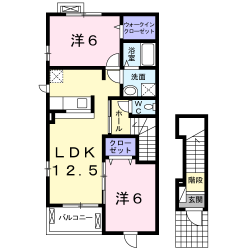 岡山県岡山市北区大安寺東町 大安寺駅 2LDK アパート 賃貸物件詳細