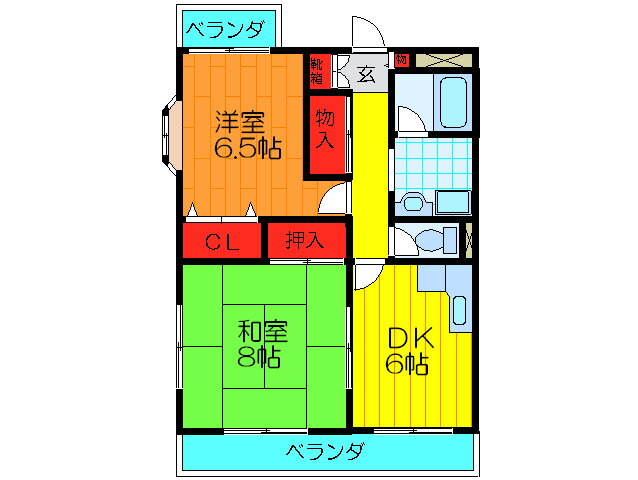 大阪府門真市石原町 古川橋駅 2DK マンション 賃貸物件詳細