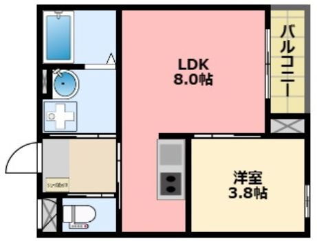 兵庫県尼崎市大庄西町１ 武庫川駅 1LDK アパート 賃貸物件詳細