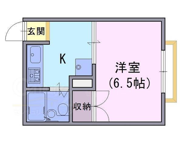 京都府長岡京市東神足２ 長岡京駅 1K マンション 賃貸物件詳細