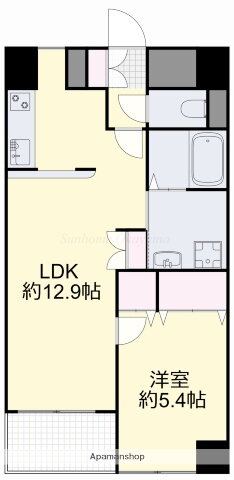 岡山県岡山市北区中井町２ 法界院駅 1LDK マンション 賃貸物件詳細