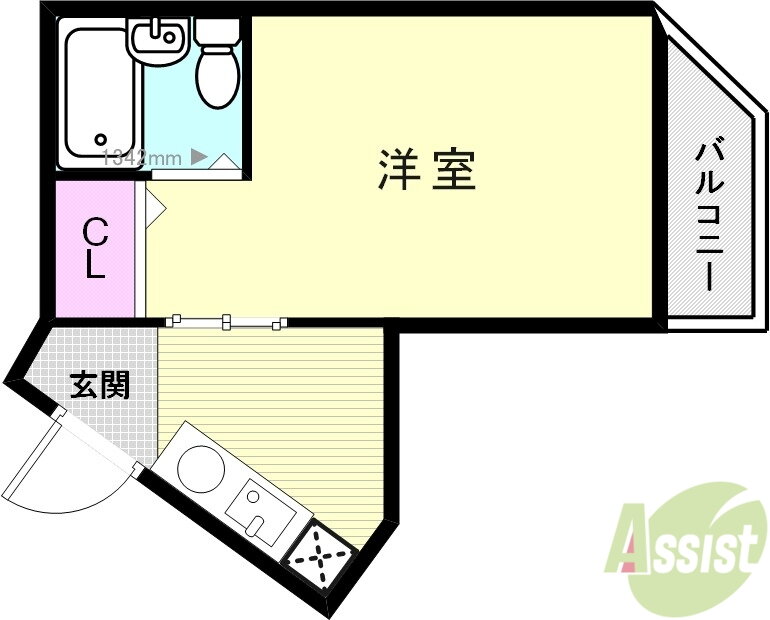 兵庫県神戸市垂水区千鳥が丘３ 山陽垂水駅 1K マンション 賃貸物件詳細