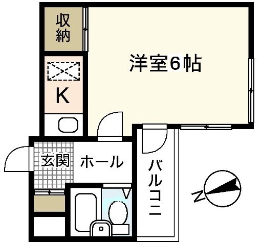 広島県広島市西区三篠町３ 横川駅 1K マンション 賃貸物件詳細