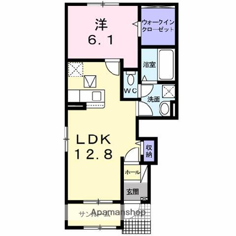 鳥取県米子市淀江町佐陀 伯耆大山駅 1LDK アパート 賃貸物件詳細