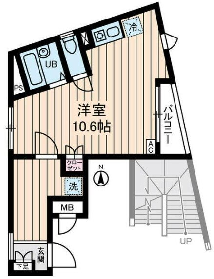 東京都中野区野方２ 野方駅 ワンルーム マンション 賃貸物件詳細