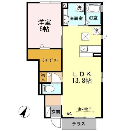 愛知県蒲郡市金平町荒木 三河鹿島駅 1LDK アパート 賃貸物件詳細