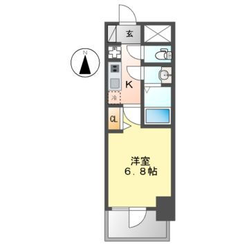 愛知県名古屋市西区幅下２ 浅間町駅 1K マンション 賃貸物件詳細