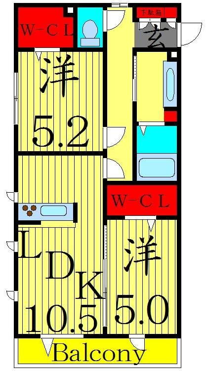 東京都足立区西加平１ 六町駅 2LDK アパート 賃貸物件詳細