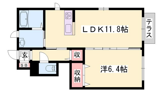 兵庫県小野市王子町 小野駅 1LDK アパート 賃貸物件詳細