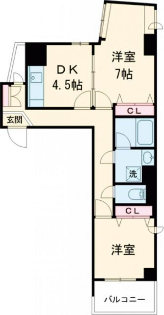 東京都世田谷区駒沢４ 駒沢大学駅 2DK マンション 賃貸物件詳細