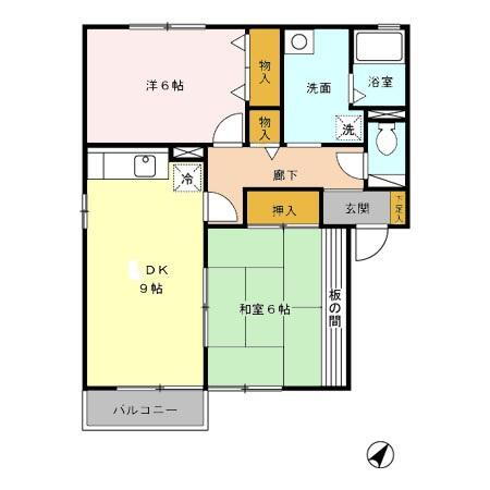 鹿児島県薩摩川内市中郷４ 上川内駅 2DK アパート 賃貸物件詳細