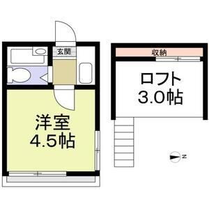 埼玉県川口市大字小谷場 南浦和駅 1K アパート 賃貸物件詳細
