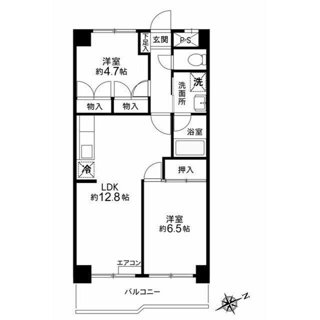 神奈川県横浜市都筑区荏田南２ 都筑ふれあいの丘駅 2LDK マンション 賃貸物件詳細