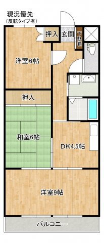 島根県松江市西津田３ 松江駅 3DK マンション 賃貸物件詳細