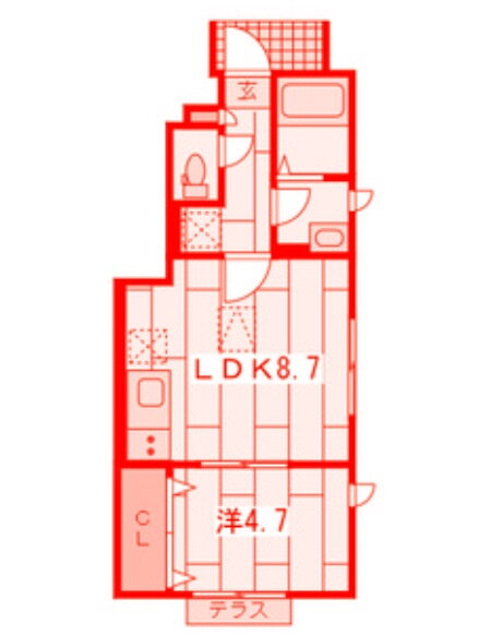 神奈川県横須賀市三春町４ 堀ノ内駅 1LDK アパート 賃貸物件詳細