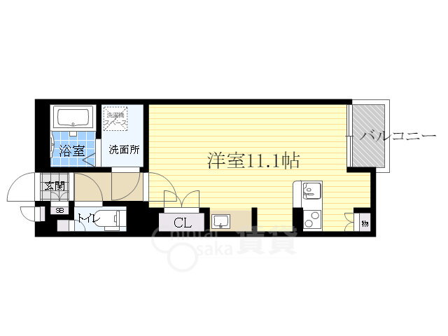 大阪府池田市神田３ 池田駅 ワンルーム アパート 賃貸物件詳細
