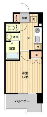 宮城県仙台市宮城野区原町３ 陸前原ノ町駅 1K マンション 賃貸物件詳細