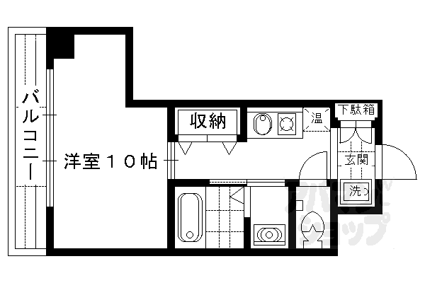 京都府京都市下京区材木町 京都駅 1K マンション 賃貸物件詳細