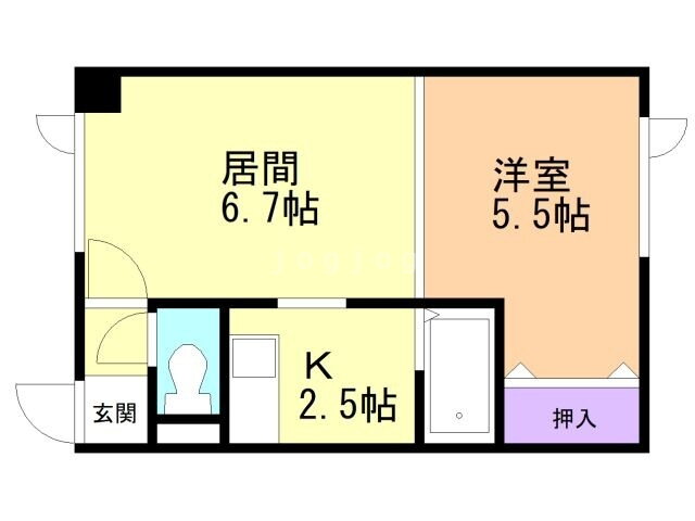 ドリームＡ 3階 1DK 賃貸物件詳細