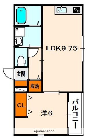 グランシャリオ招提Ｉ 3階 1LDK 賃貸物件詳細