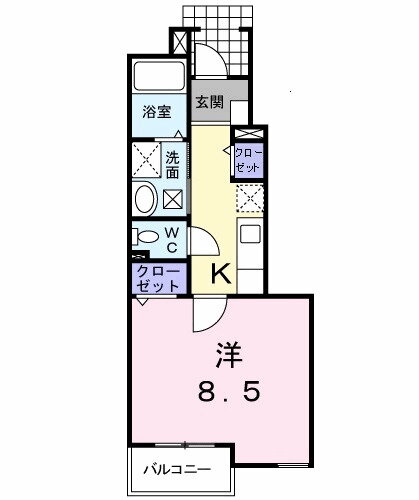東京都立川市砂川町８ 武蔵砂川駅 1K アパート 賃貸物件詳細