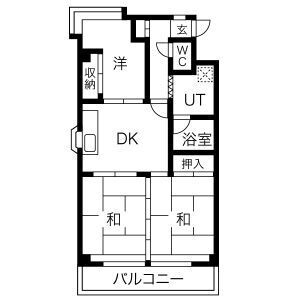 岐阜県岐阜市北一色１０ 長森駅 2LDK マンション 賃貸物件詳細