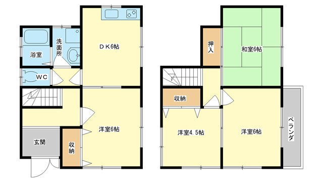 大阪府茨木市上穂積２ 茨木駅 3DK 一戸建て 賃貸物件詳細