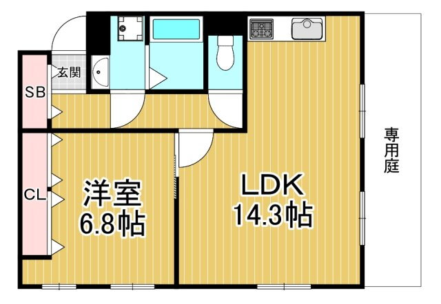 兵庫県西宮市上甲東園２ 甲東園駅 1LDK マンション 賃貸物件詳細