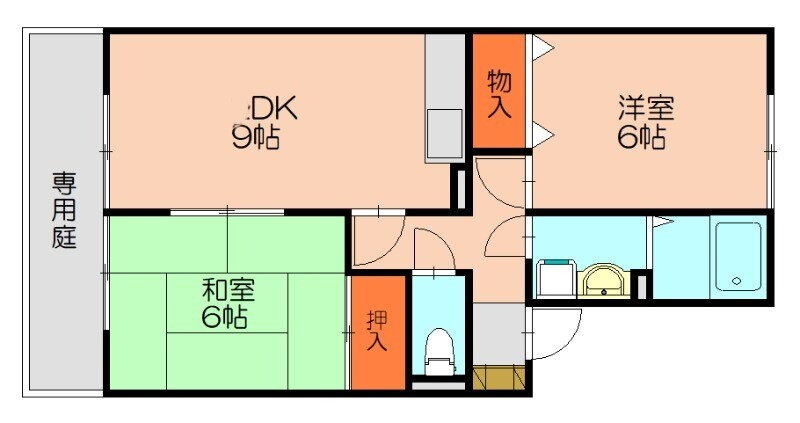 福岡県糟屋郡久山町大字山田 篠栗駅 2DK アパート 賃貸物件詳細