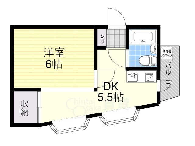 兵庫県川西市小戸２ 川西能勢口駅 1DK アパート 賃貸物件詳細