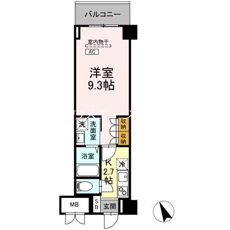 東京都江戸川区中葛西５ 葛西駅 1K マンション 賃貸物件詳細
