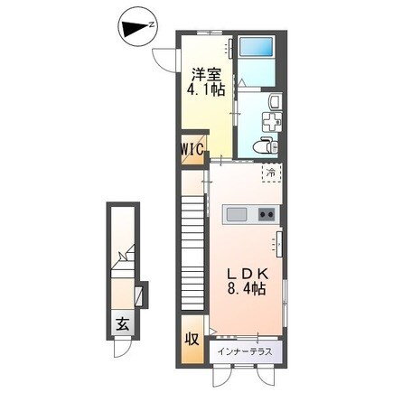 東京都日野市日野本町７ 日野駅 1LDK アパート 賃貸物件詳細
